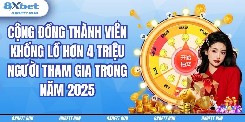 Cộng đồng thành viên khổng lồ hơn 4 triệu người tham gia trong năm 2025