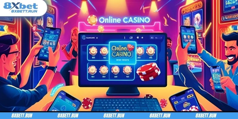 Khám phá không gian sảnh cược hiện đại tại Casino 8xbet