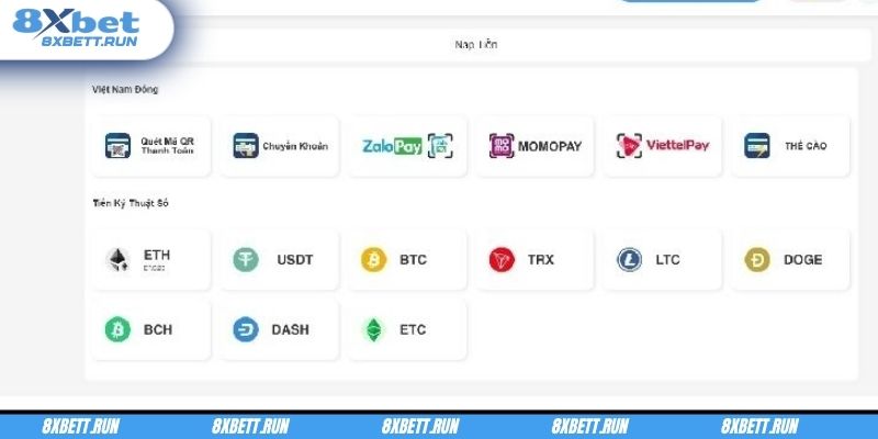 Những lưu ý quan trọng cần nhớ khi nạp tiền vào 8XBET