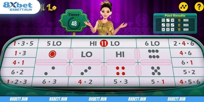Thai Hilo dựa trên nguyên tắc của các trò chơi xúc xắc truyền thống
